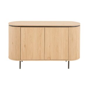 Wohnli Möbelsuche - Buffet mit 2 Türen L120 cm - Hellholz-Optik