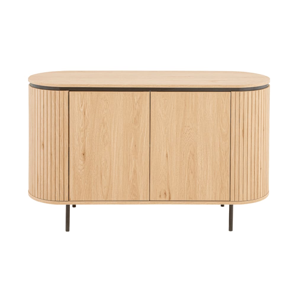 wohnli-moebel-suche-Buffet-mit-2-Tueren-L120-cm-Hellholz-Optik Wohnli Möbelsuche - Buffet mit 2 Türen L120 cm - Hellholz-Optik