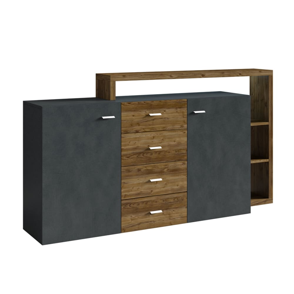 Wohnli Möbelsuche - Buffet mit 4 Schubladen und 2 Türen