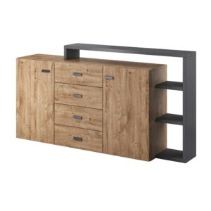 Wohnli Möbelsuche - Buffet mit 4 Schubladen und 2 Türen
