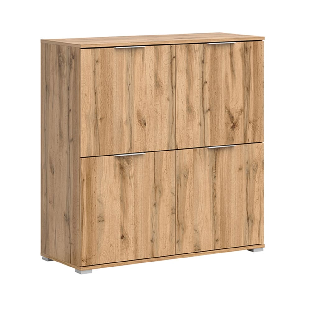 wohnli-moebel-suche-Buffet-mit-4-Tueren-Holzoptik-104cm Wohnli Möbelsuche - Buffet mit 4 Türen