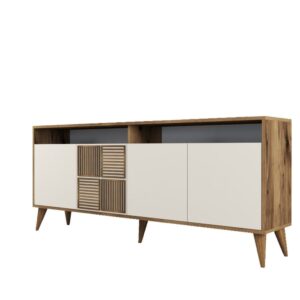 Wohnli Möbelsuche - Buffet mit 4 Türen L180 cm - Beige