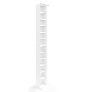 wohnli-moebel-suche-CD-Regal-Gross-2er-set-Weiss-21-x-91.8-cm Wohnli Möbelsuche - CD-Regal Groß 2er set
