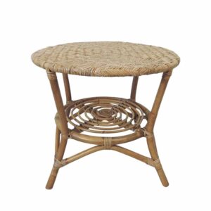 Wohnli Möbelsuche - Couchtisch Guéridon aus Rattan
