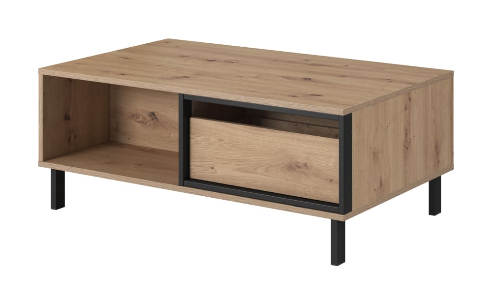 wohnli-moebel-suche-Couchtisch-Holzeffekt-Creme-und-Schwarz Wohnli Möbelsuche - Couchtisch Holzeffekt Creme und Schwarz