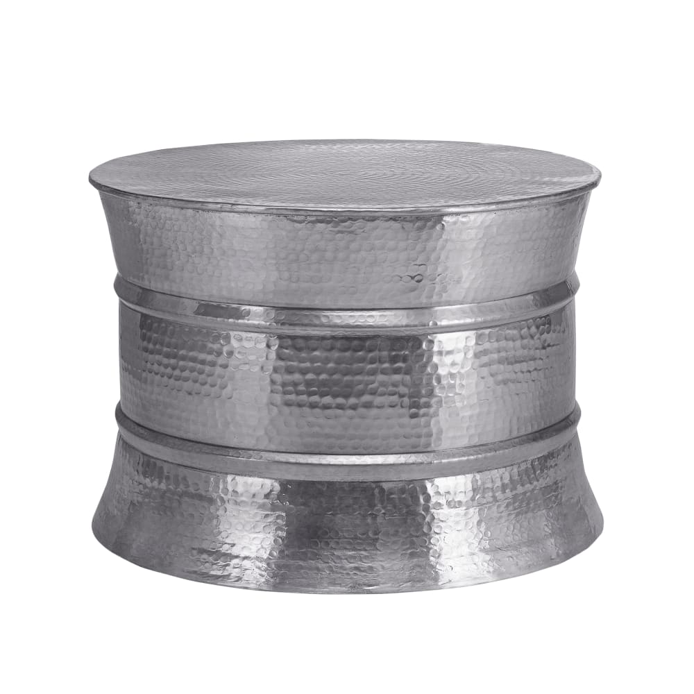 wohnli-moebel-suche-Couchtisch-O-62x33-cm-silber-aus-Aluminiumlegierung Wohnli Möbelsuche - Couchtisch