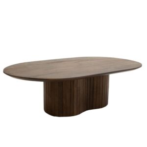 Wohnli Möbelsuche - Couchtisch Oval 120cm aus Mangoholz