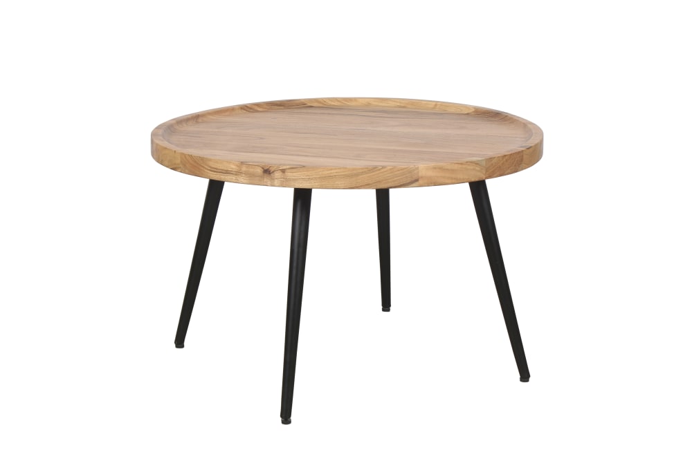 wohnli-moebel-suche-Couchtisch-aus-Akazienholz-D-75-H-475-cm-natur-und-schwarz Wohnli Möbelsuche - Couchtisch aus Akazienholz