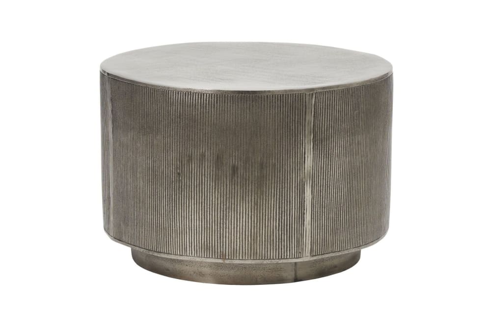 wohnli-moebel-suche-Couchtisch-aus-Aluminium-silber Wohnli Möbelsuche - Couchtisch aus Aluminium