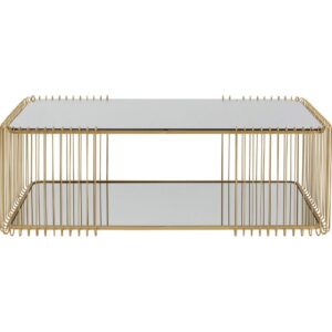 Wohnli Möbelsuche - Couchtisch aus Glas und Stahl