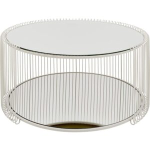 Wohnli Möbelsuche - Couchtisch aus Glas und Stahl