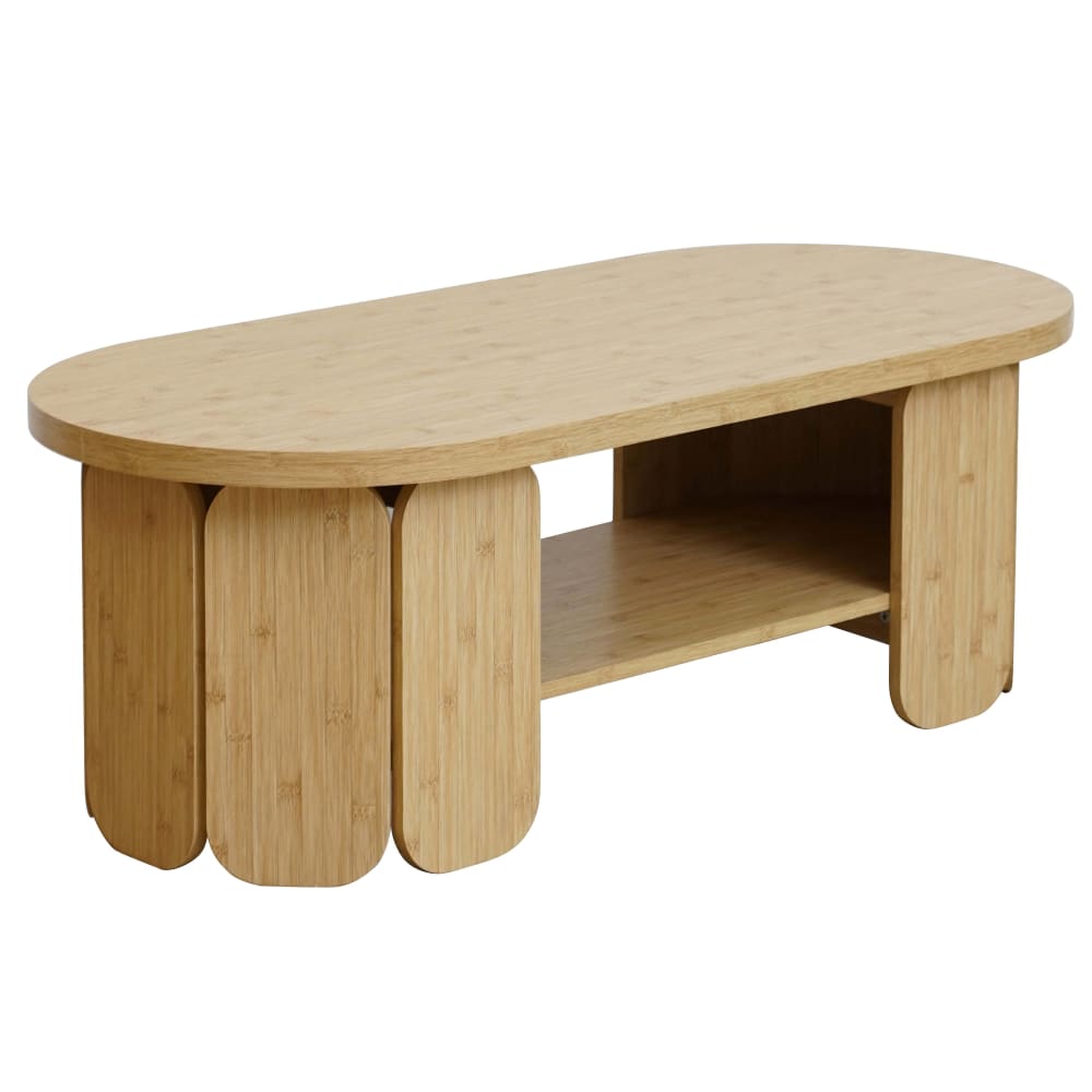 Wohnli Möbelsuche - Couchtisch aus MDF mit beigem Holzeffekt