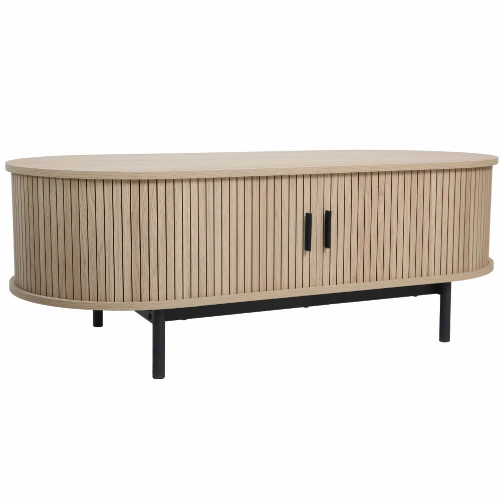 Wohnli Möbelsuche - Couchtisch aus MDF mit beigem Holzeffekt