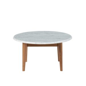wohnli-moebel-suche-Couchtisch-aus-Marmor-und-massivem-Teakholz-O-70-cm Wohnli Möbelsuche - Couchtisch aus Marmor und massivem Teakholz Ø 70 cm