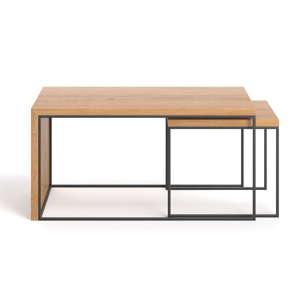 Wohnli Möbelsuche - Couchtisch aus massivem Holz 100 cm