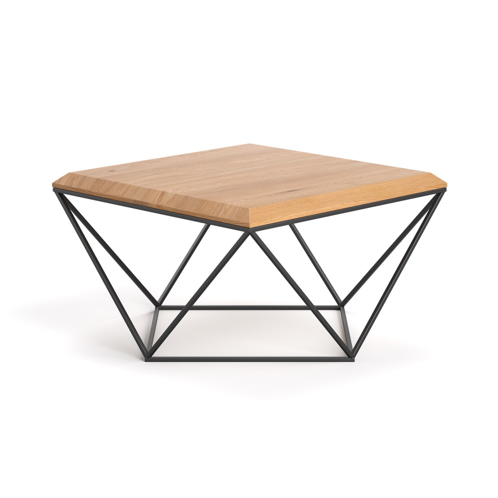 Wohnli Möbelsuche - Couchtisch aus massivem Holz 100 cm