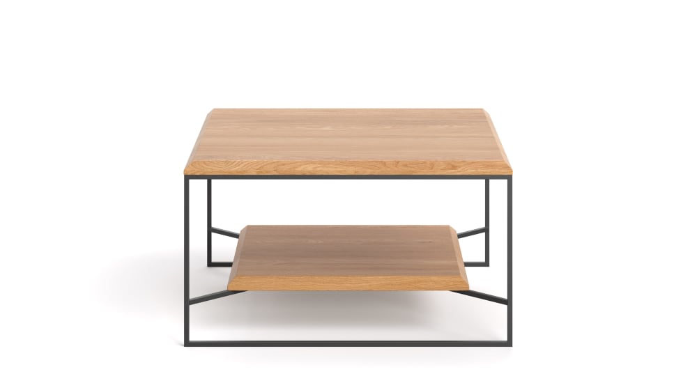 Wohnli Möbelsuche - Couchtisch aus massivem Holz 80 cm