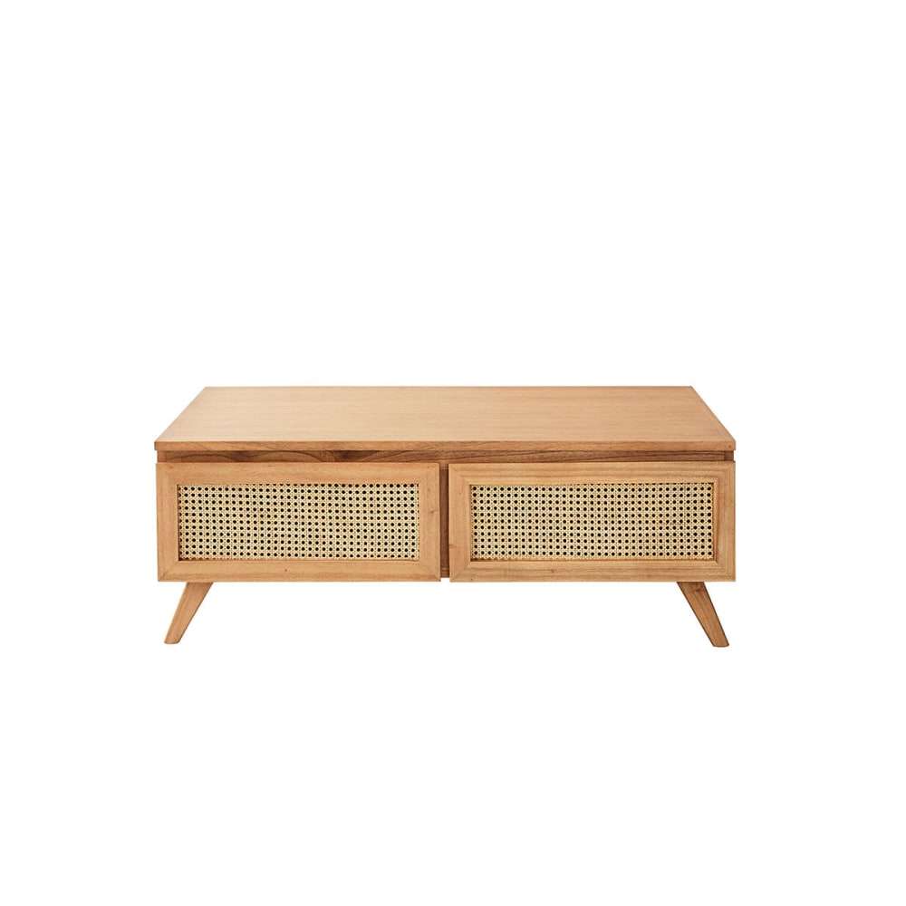 wohnli-moebel-suche-Couchtisch-aus-massivem-Mindi-Holz-und-Geflecht-110-cm Wohnli Möbelsuche - Couchtisch aus massivem Mindi-Holz und Geflecht 110 cm