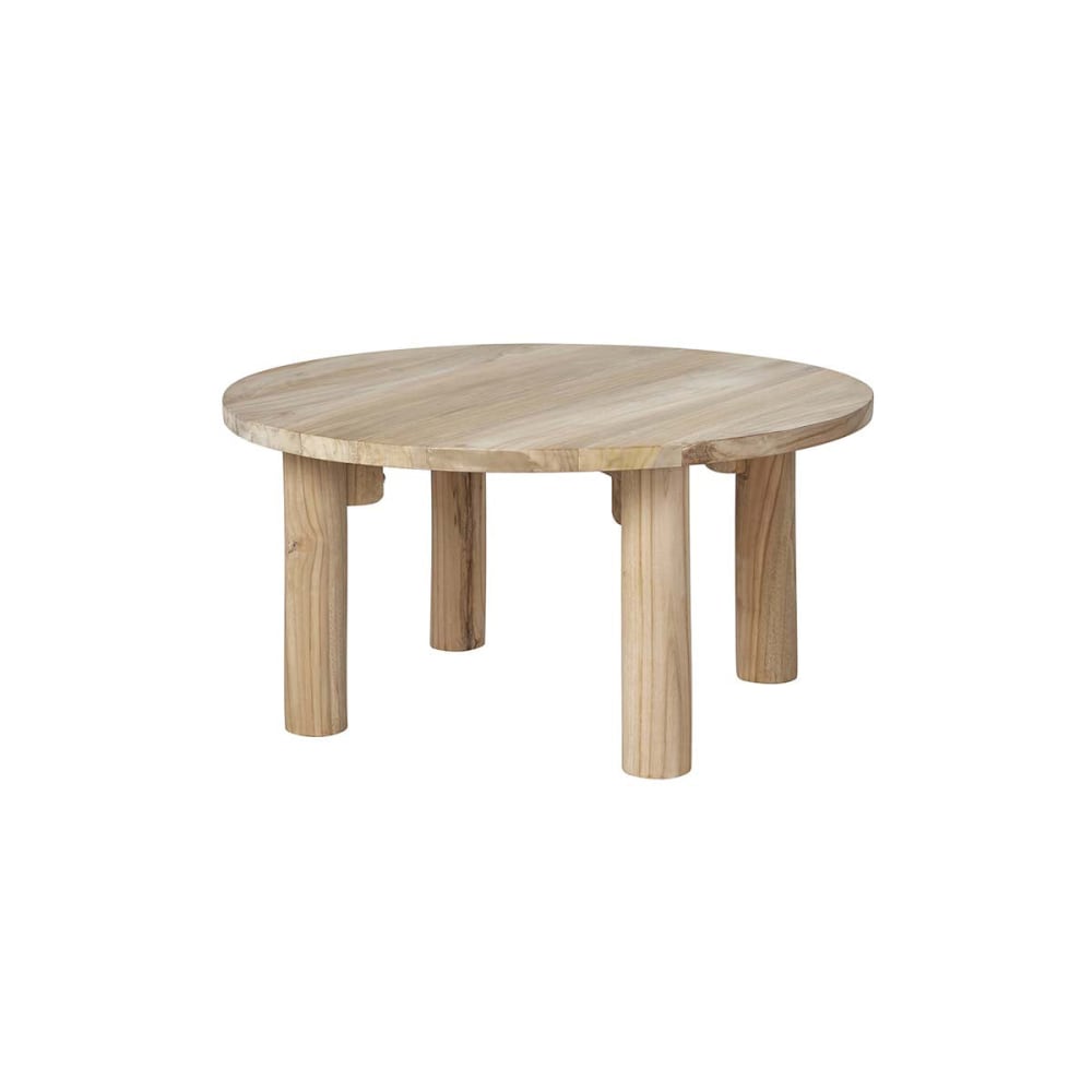 wohnli-moebel-suche-Couchtisch-aus-massivem-Teakholz-O-80-cm Wohnli Möbelsuche - Couchtisch aus massivem Teakholz Ø 80 cm