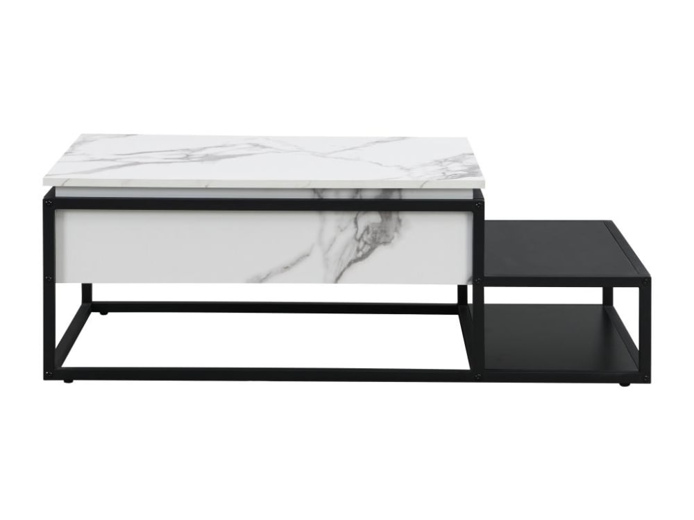 Wohnli Möbelsuche - Couchtisch höhenverstellbar in Holzoptik