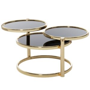 Wohnli Möbelsuche - Couchtisch mit 2 schwenkbaren Tischplatte aus Metall