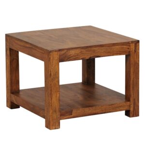 Wohnli Möbelsuche - Couchtisch mit Ablage aus Sheesham