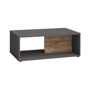 wohnli-moebel-suche-Couchtisch-mit-Ablageflaeche-aus-MDF-graphit-braun-110x60x41cm Wohnli Möbelsuche - Couchtisch mit Ablagefläche aus MDF
