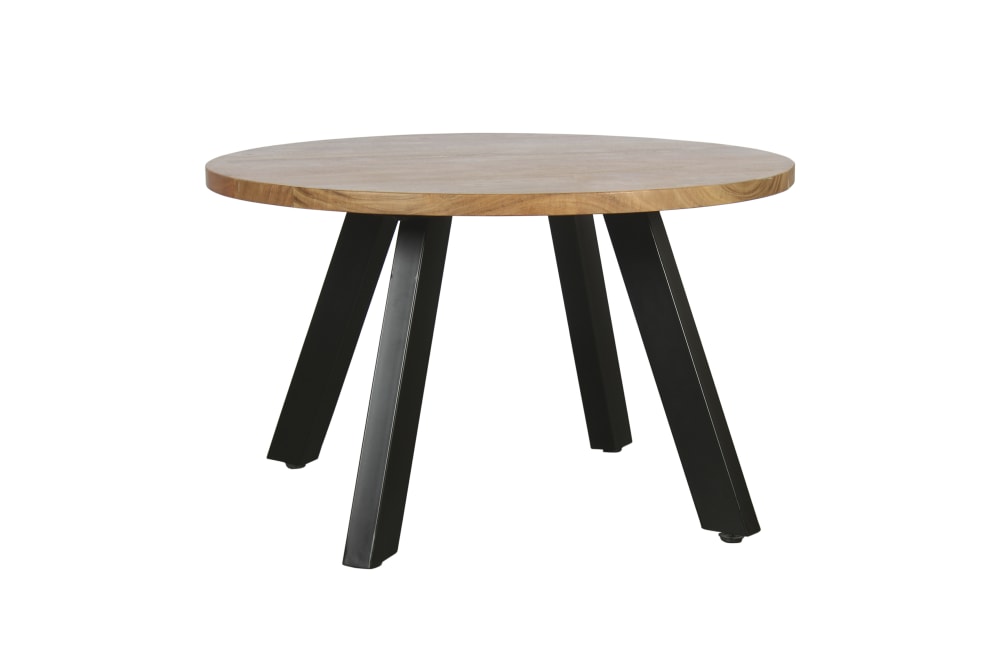 Wohnli Möbelsuche - Couchtisch mit Platte aus Akazienholz