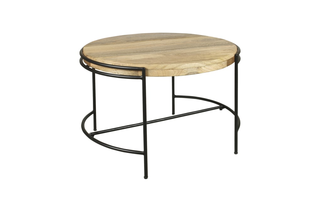 Wohnli Möbelsuche - Couchtisch mit Platte aus Mangoholz