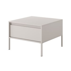 wohnli-moebel-suche-Couchtisch-mit-Schubladen-aus-MDF-68x68x49cm-beige Wohnli Möbelsuche - Couchtisch mit Schubladen aus MDF