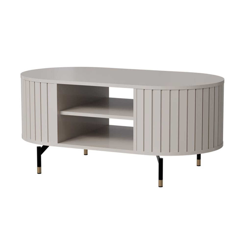 wohnli-moebel-suche-Couchtisch-oval-mit-Ablage-graubeige-104x56-cm Wohnli Möbelsuche - Couchtisch oval mit Ablage