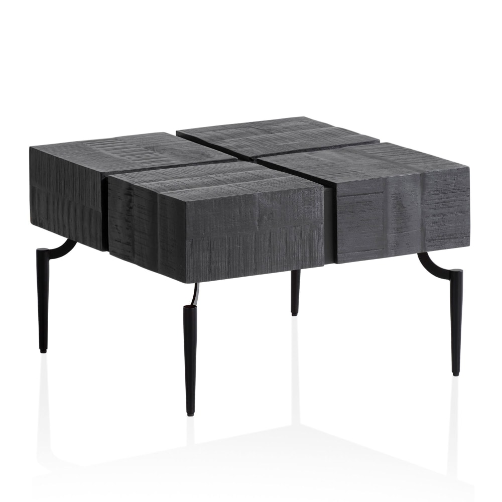 wohnli-moebel-suche-Couchtisch-quadratisch-aus-Mango-Massivholz-Schwarz Wohnli Möbelsuche - Couchtisch quadratisch aus Mango Massivholz
