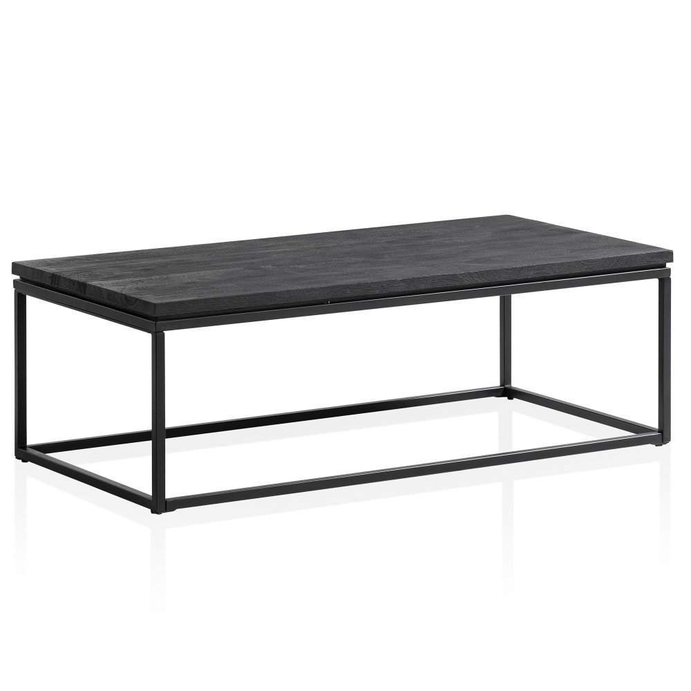wohnli-moebel-suche-Couchtisch-rechteckig-aus-Mango-Massivholz-Schwarz Wohnli Möbelsuche - Couchtisch rechteckig aus Mango Massivholz
