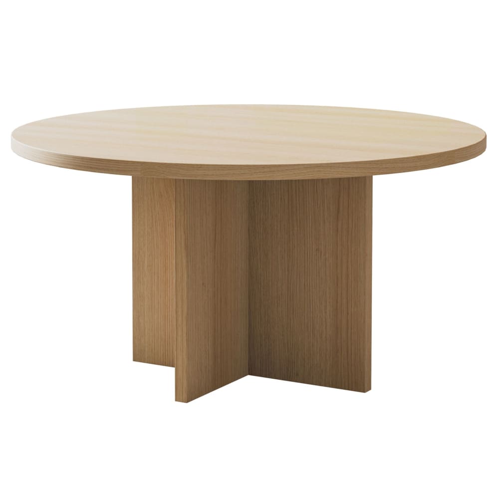 wohnli-moebel-suche-Couchtisch-rund-76x76-cm-Holzoptik-Eiche-Lindberg Wohnli Möbelsuche - Couchtisch rund 76x76 cm