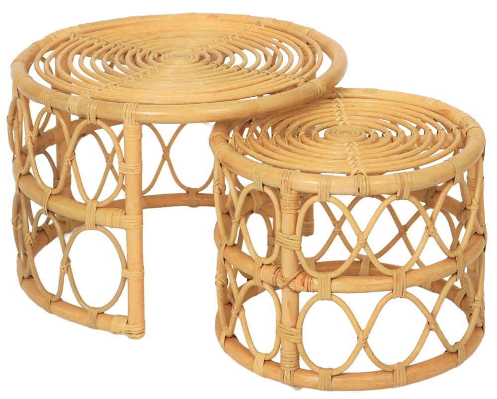 wohnli-moebel-suche-Couchtische-2er-Set-aus-Rattan Wohnli Möbelsuche - Couchtische (2er Set) aus Rattan