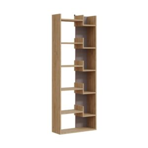 wohnli-moebel-suche-Design-Regal-6-Ebenen-H1624-cm-Dekor-Heller-Holz Wohnli Möbelsuche - Design Regal 6 Ebenen H162