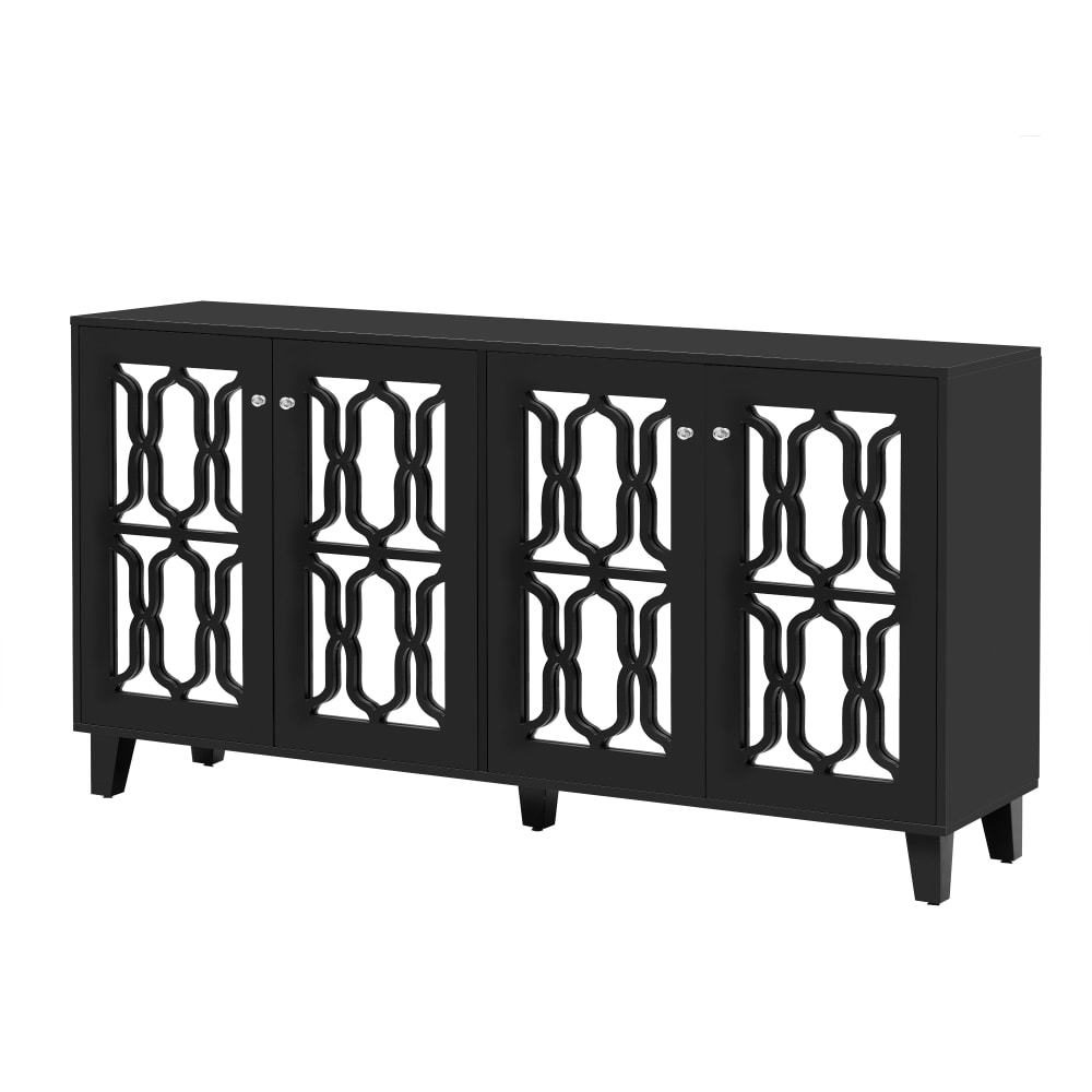 Wohnli Möbelsuche - Designer Sideboard mit 4 Spiegeltüren