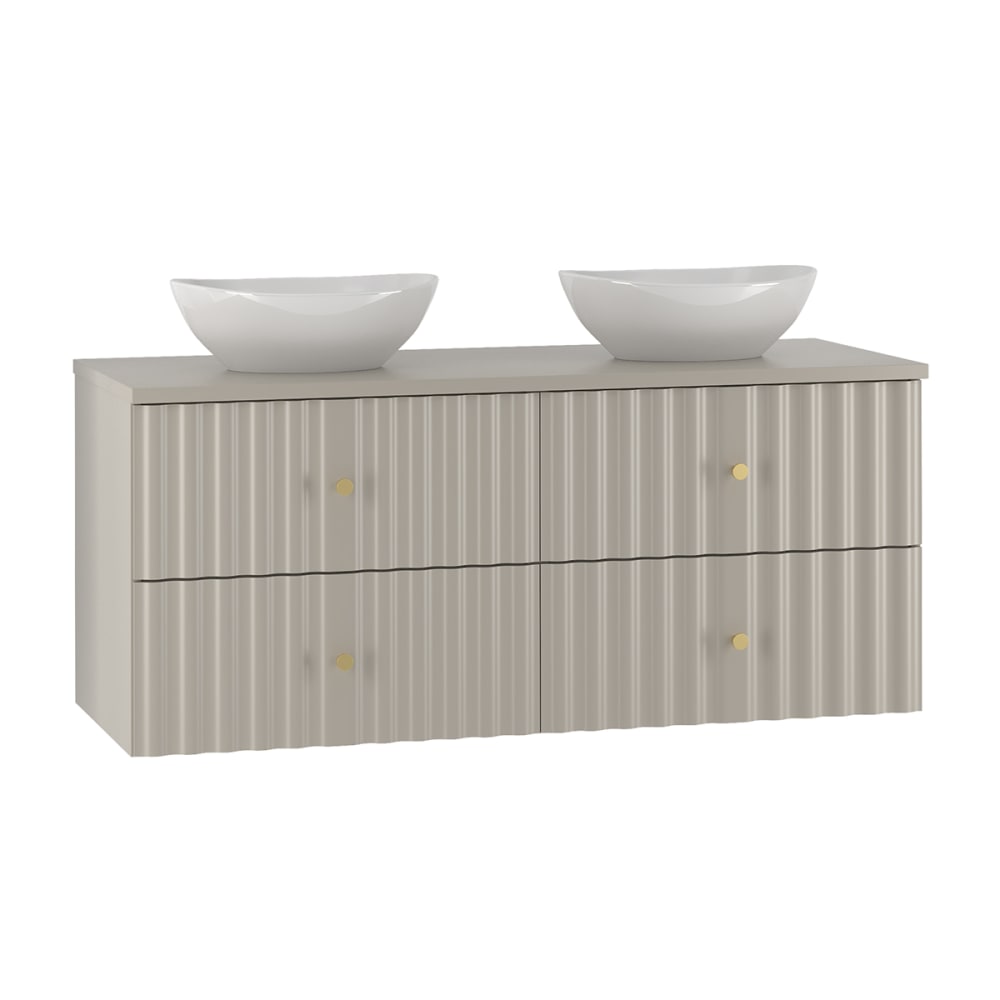 Wohnli Möbelsuche - Doppelwaschtisch 4 Schubladen