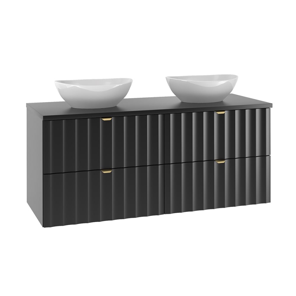 Wohnli Möbelsuche - Doppelwaschtisch 4 Schubladen