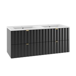 Wohnli Möbelsuche - Doppelwaschtisch 4 Schubladen