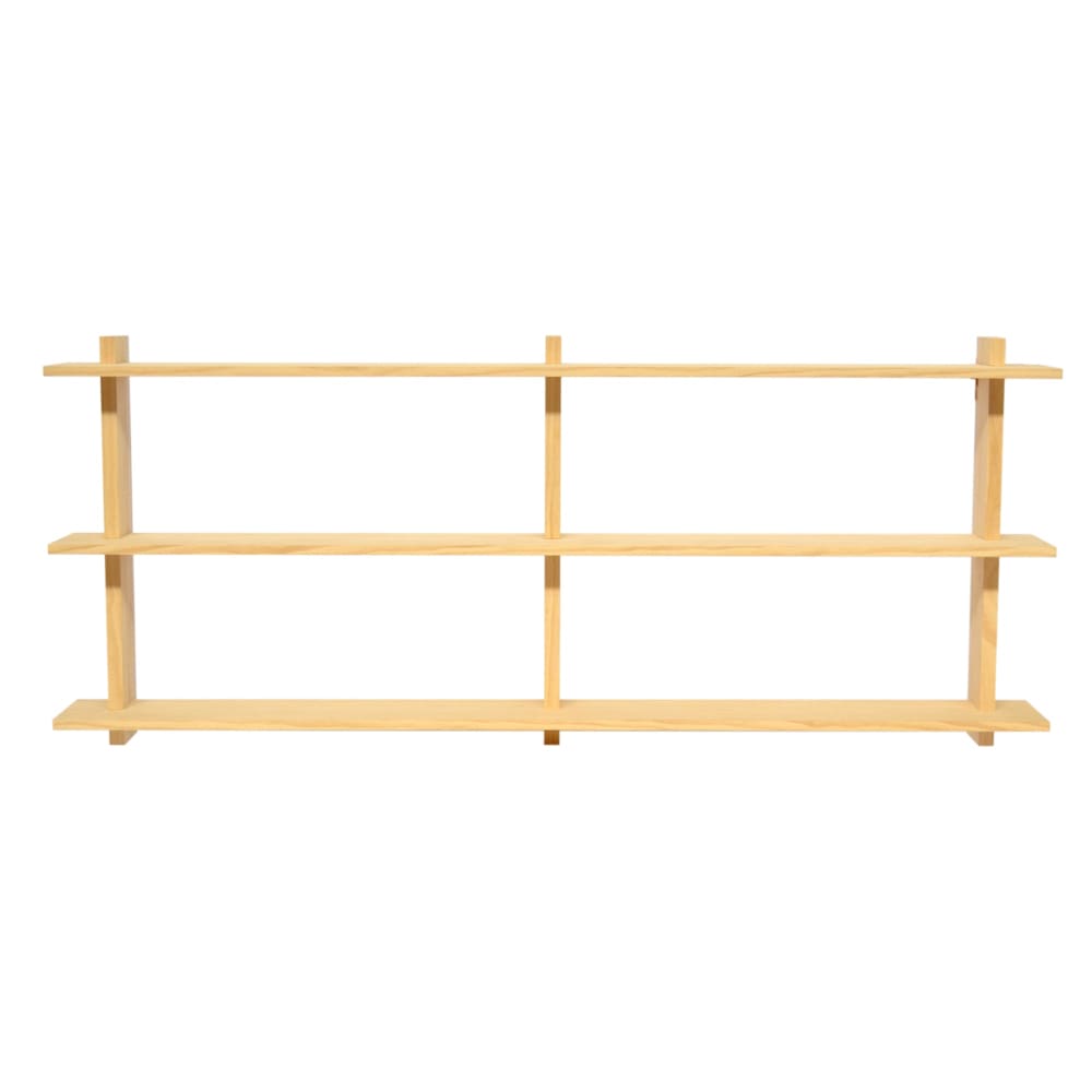 wohnli-moebel-suche-Dreifaches-Wandregal-in-Kiefer-natur-170-cm-Unlackiert Wohnli Möbelsuche - Dreifaches Wandregal in Kiefer natur 170 cm Unlackiert