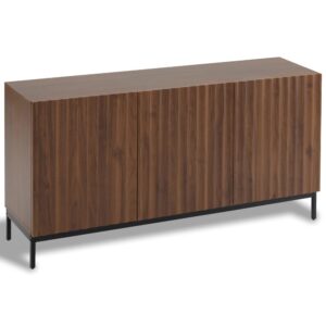 wohnli-moebel-suche-Dunkel-Gemasertes-Vintage-Eichenholz-Dekor-Sideboard-3D-GewelltBraun Wohnli Möbelsuche - Dunkel Gemasertes Vintage Eichenholz-Dekor Sideboard 3D Gewellt