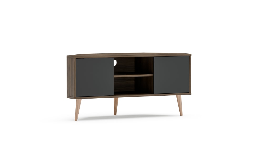 Wohnli Möbelsuche - Eck TV Lowboard 120 cm mit 2 Türen