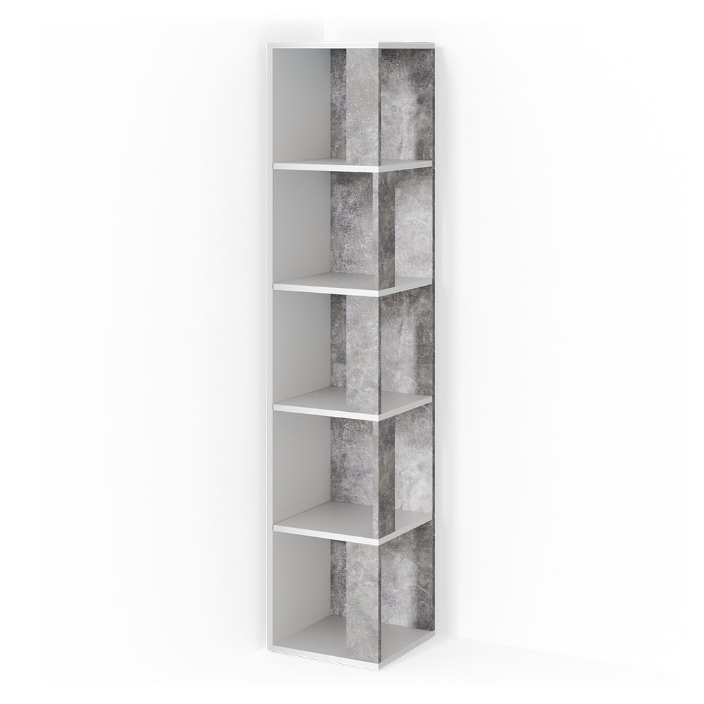 wohnli-moebel-suche-Eckregal-Beton-33.3-x-162.2cm Wohnli Möbelsuche - Eckregal