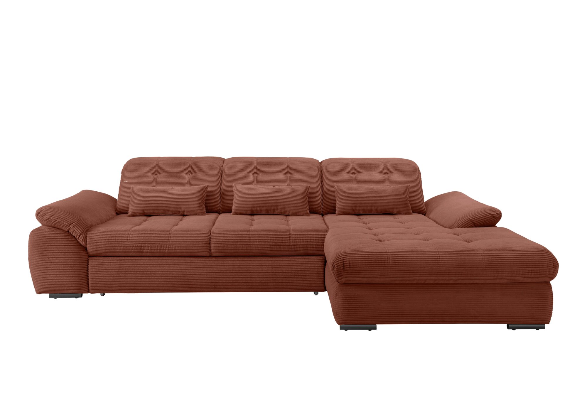 wohnli-moebel-suche-Ecksofa-mit-Bettkasten-Rigatti-ca-314x184-cm-Koralle Wohnli Möbelsuche - Ecksofa mit Bettkasten Rigatti ca. 314x184 cm Koralle