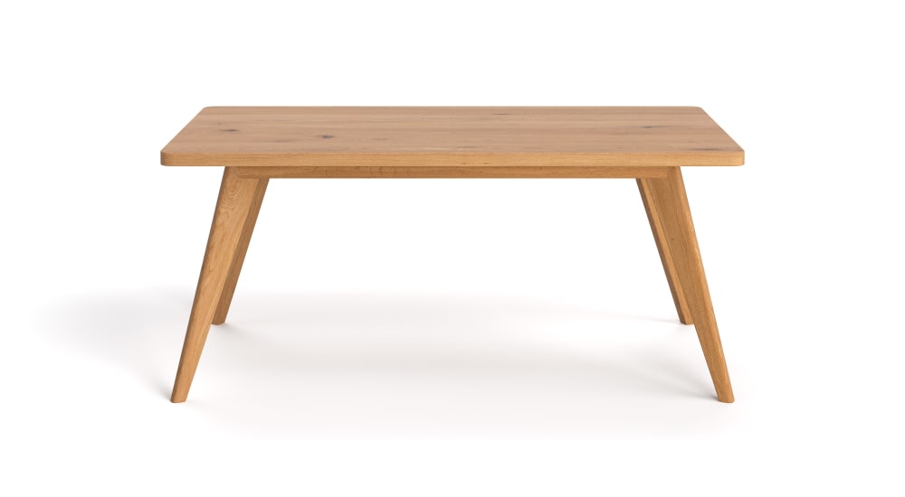 Wohnli Möbelsuche - Eichentisch aus massivem Holz 160x90 cm