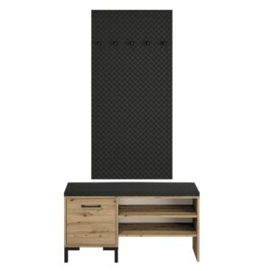 wohnli-moebel-suche-Eingangsmoebel-1-Tuer-Holzoptik-105cm Wohnli Möbelsuche - Eingangsmöbel 1 Tür