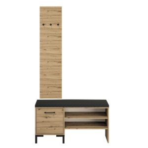 wohnli-moebel-suche-Eingangsmoebel-1-Tuer-Holzoptik-105cm Wohnli Möbelsuche - Eingangsmöbel 1 Tür