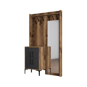 wohnli-moebel-suche-Eingangsmoebel-Holzeffekt-walnuss-anthrazit-120x35-cm Wohnli Möbelsuche - Eingangsmöbel Holzeffekt walnuss