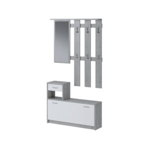 wohnli-moebel-suche-Eingangsmoebel-Holzeffekt-zement-weiss-100x25-cm Wohnli Möbelsuche - Eingangsmöbel Holzeffekt zement